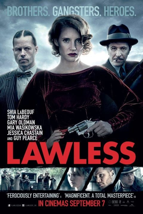 1000 piece jigsaw puzzle for the movie poster: Lawless (2012) ver11