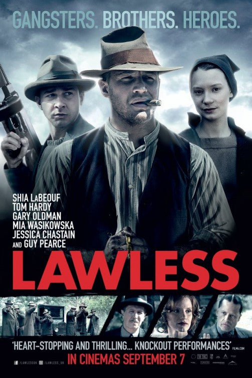 1000 piece jigsaw puzzle for the movie poster: Lawless (2012) ver12