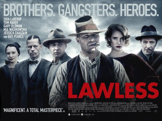 1000 piece jigsaw puzzle for the movie poster: Lawless (2012) ver8
