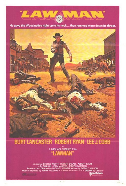 the movie poster: Lawman (1971)