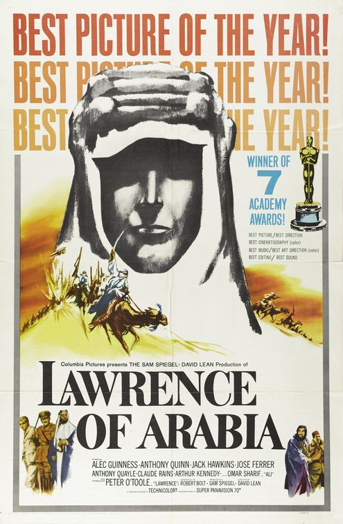 the movie poster: Lawrence of Arabia (1962) ver4