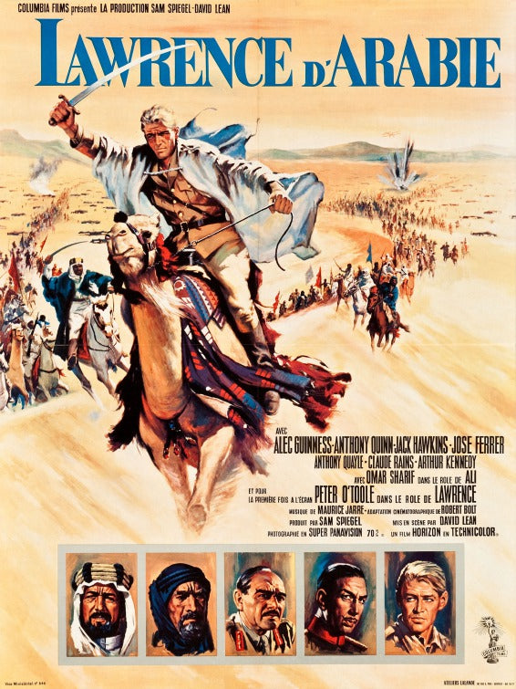 1000 piece jigsaw puzzle for the movie poster: Lawrence of Arabia (1962) ver7