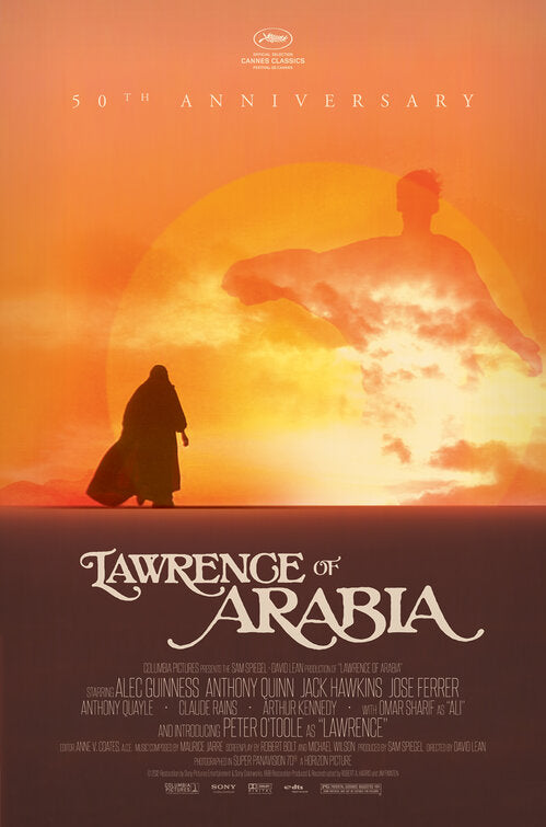 1000 piece jigsaw puzzle for the movie poster: Lawrence of Arabia (1962) ver8