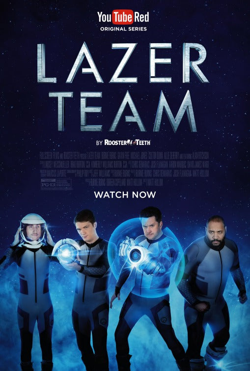 1000 piece jigsaw puzzle for tv poster: Lazer Team