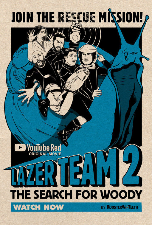 1000 piece jigsaw puzzle for tv poster: Lazer Team 2, ver11