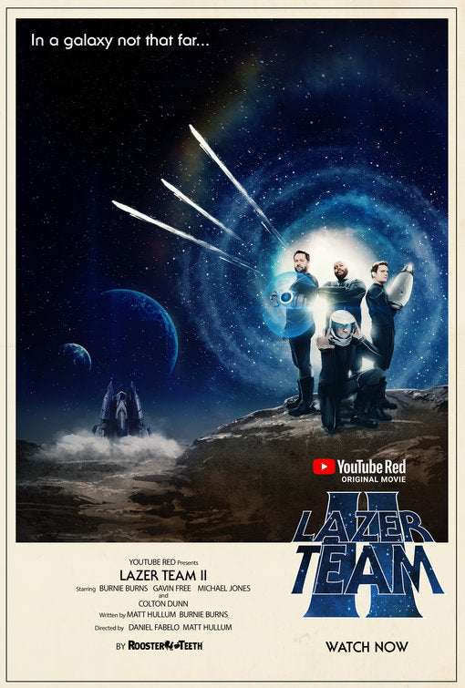1000 piece jigsaw puzzle for tv poster: Lazer Team 2, ver9