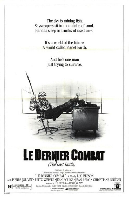 the movie poster: Le Dernier Combat (aka The Last Battle (1984)