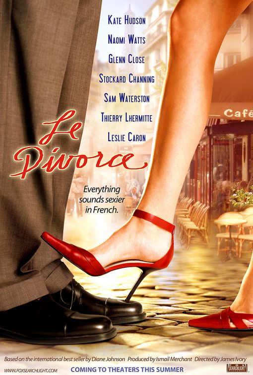 the movie poster: Le Divorce (2003)