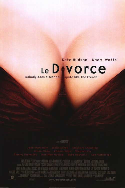the movie poster: Le Divorce (2003) ver4