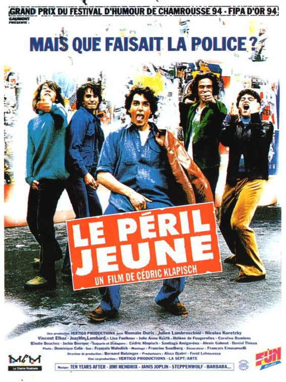 1000 piece jigsaw puzzle for the movie poster: Le p¨¦ril jeune (1994)