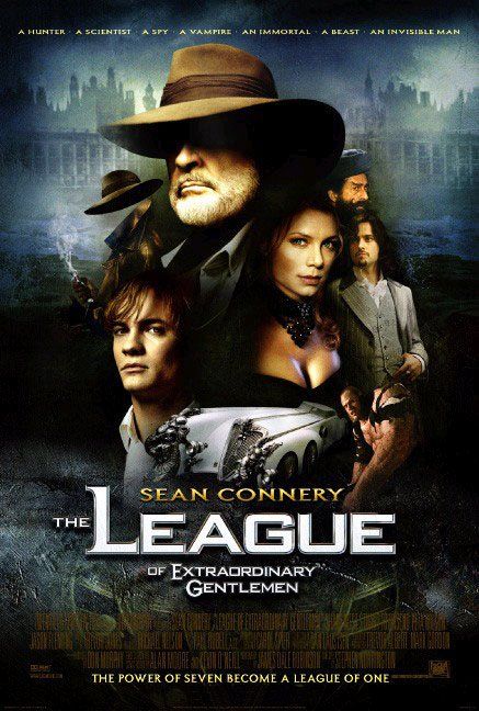 the movie poster: The League of Extraordinary Gentlemen (2003) ver2