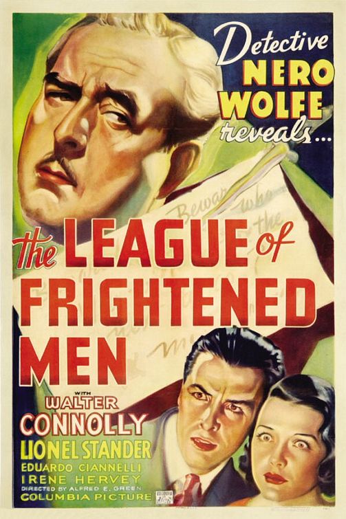 the movie poster: The League of Frightened Men (1937)