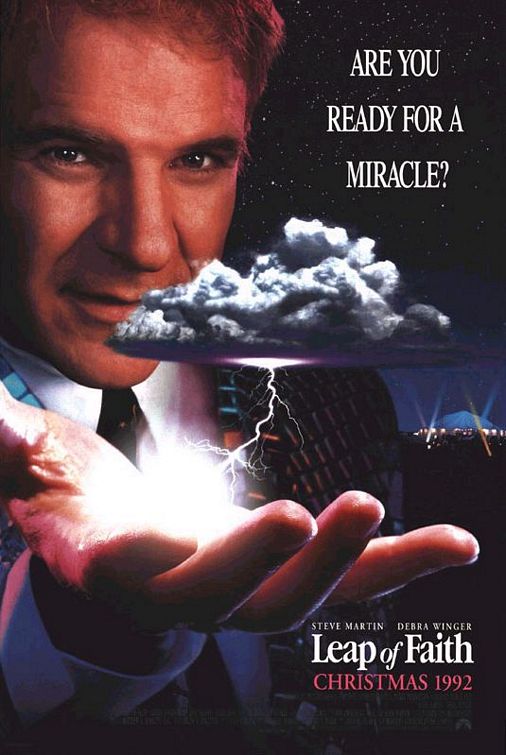 the movie poster: Leap of Faith (1992) ver1
