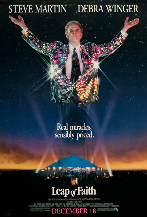 the movie poster: Leap of Faith (1992) ver2