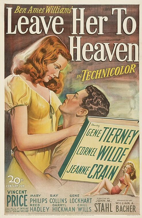 the movie poster: Leave Her to Heaven (1945)