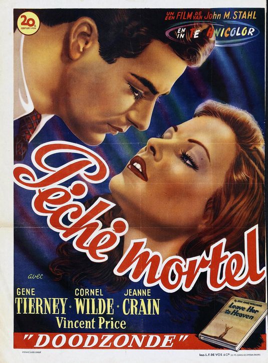 the movie poster: Leave Her to Heaven (1945) ver3