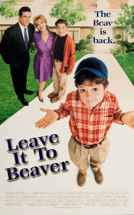 1000 piece jigsaw puzzle for the movie poster: Leave It To Beaver (1997)