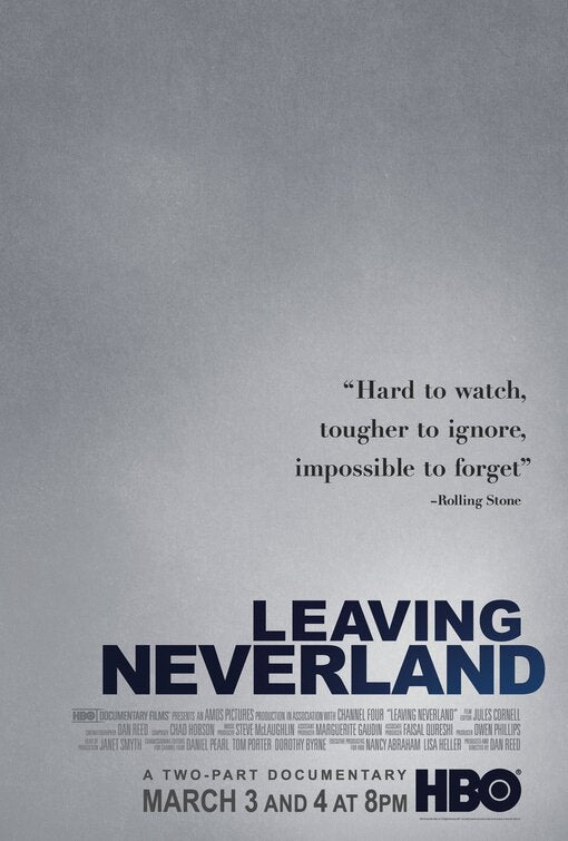 1000 piece jigsaw puzzle for tv poster: Leaving Neverland