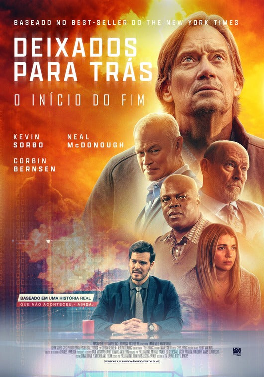 1000 piece jigsaw puzzle for the movie poster: Left Behind: Rise of the Antichrist (2023)