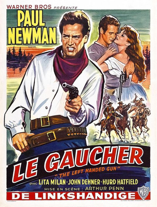 the movie poster: The Left Handed Gun (1958) ver4