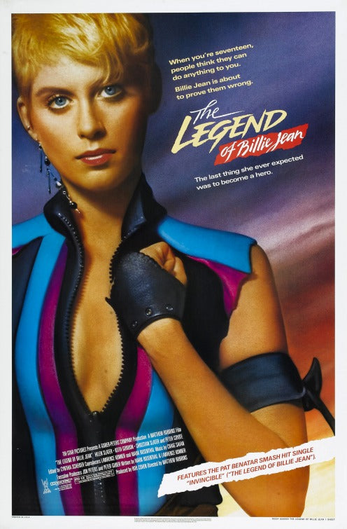 the movie poster: The Legend of Billie Jean (1985)