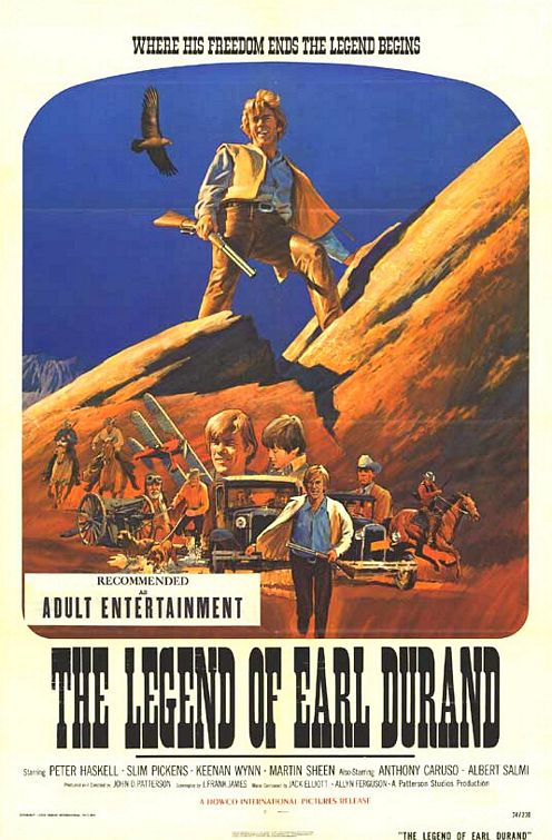 the movie poster: The Legend of Earl Durand (1974)
