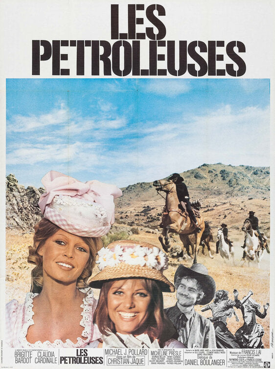 1000 piece jigsaw puzzle for the movie poster: The Legend of Frenchie King (1973) ver6