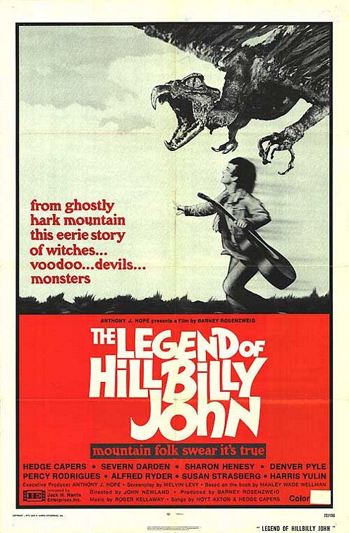 the movie poster: The Legend of Hillbilly John (1974)