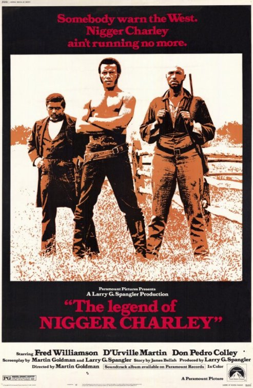 1000 piece jigsaw puzzle for the movie poster: The Legend of Nigger Charley (1972)