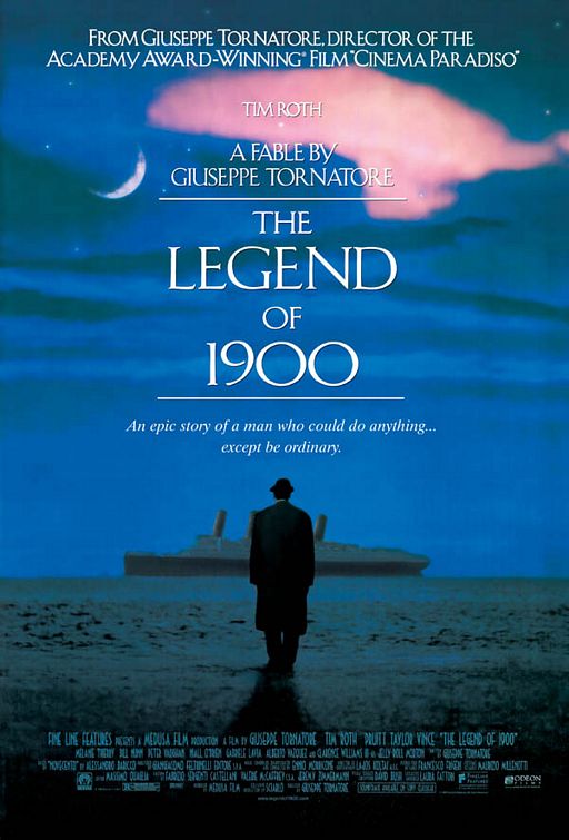 the movie poster: The Legend of 1900 (1999)