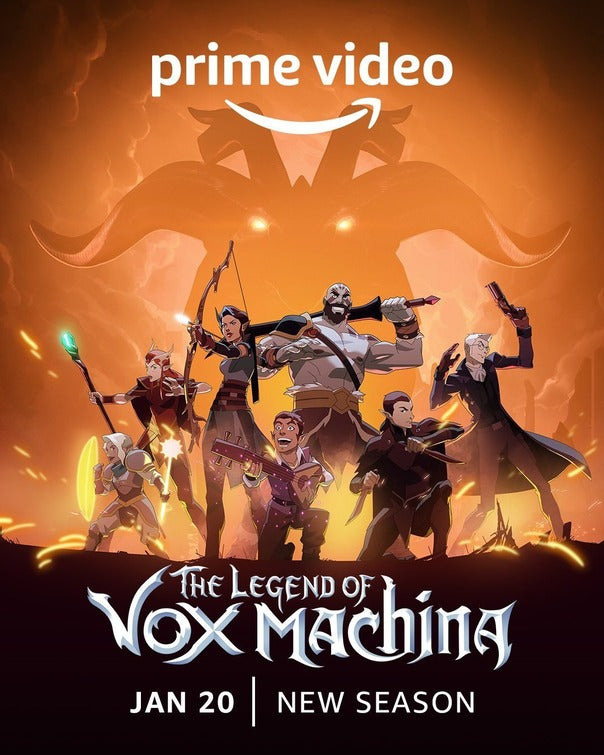 1000 piece jigsaw puzzle for tv poster: The Legend of Vox Machina, ver2