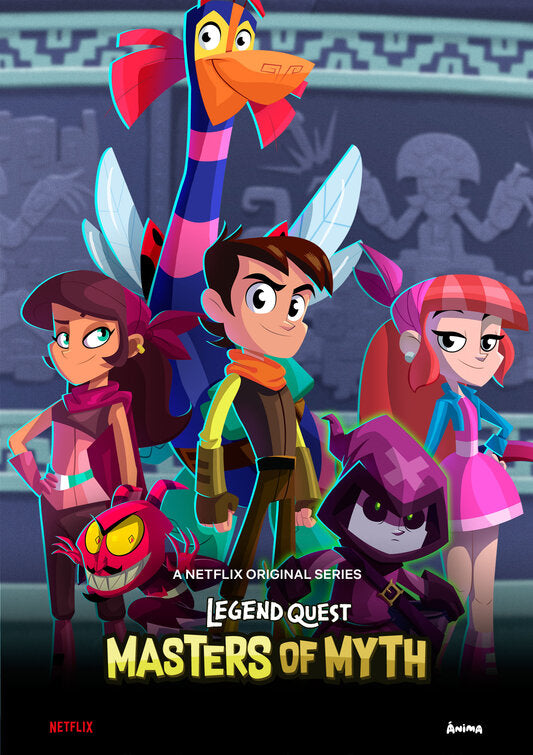 1000 piece jigsaw puzzle for tv poster: Legend Quest: Masters of Myth