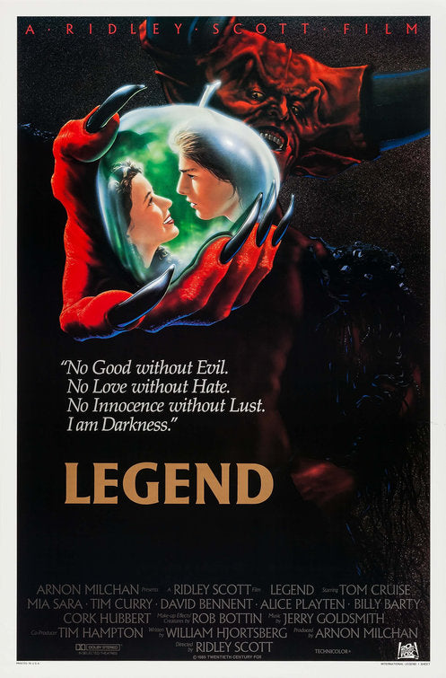 the movie poster: Legend (1986) ver2