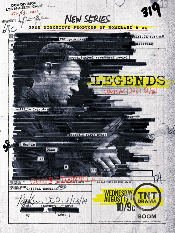 1000 piece jigsaw puzzle for tv poster: Legends