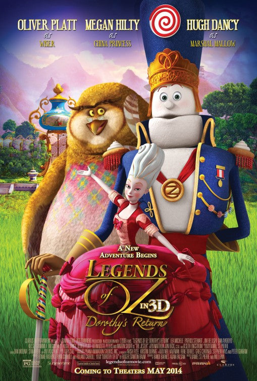 1000 piece jigsaw puzzle for the movie poster: Legends of Oz: Dorothy's Return (2014) ver4