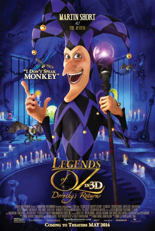1000 piece jigsaw puzzle for the movie poster: Legends of Oz: Dorothy's Return (2014) ver5