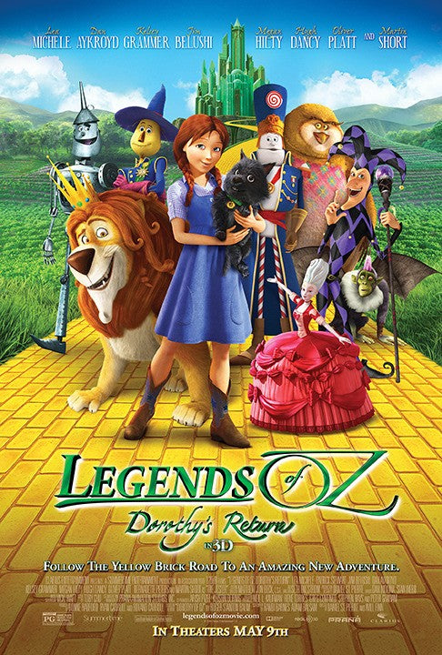 1000 piece jigsaw puzzle for the movie poster: Legends of Oz: Dorothy's Return (2014) ver6
