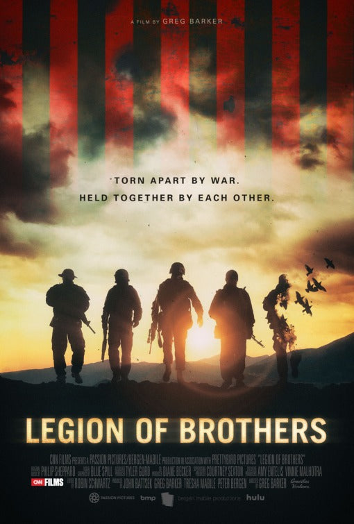 1000 piece jigsaw puzzle for the movie poster: Legion of Brothers (2017) ver2