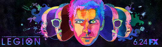 1000 piece jigsaw puzzle for tv poster: Legion, ver12