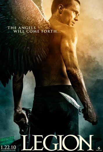 1000 piece jigsaw puzzle for the movie poster: Legion (2010) ver4