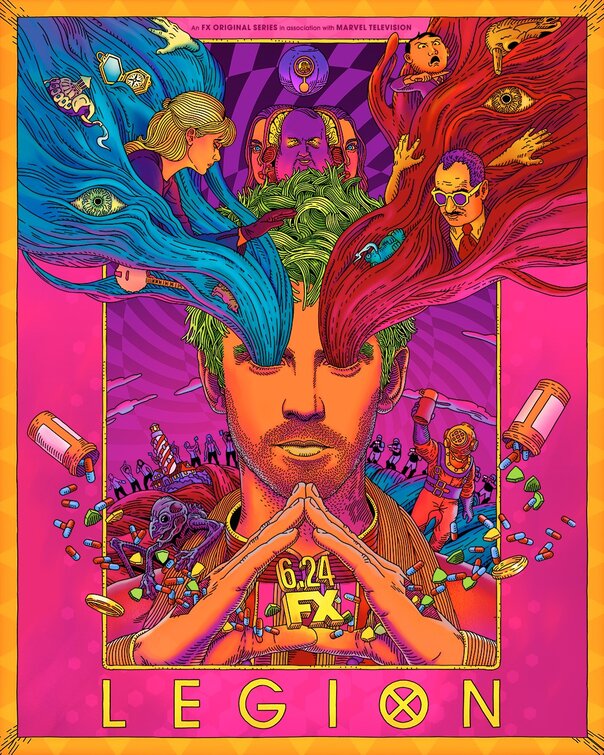 1000 piece jigsaw puzzle for tv poster: Legion, ver4