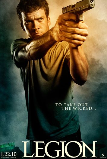 1000 piece jigsaw puzzle for the movie poster: Legion (2010) ver5