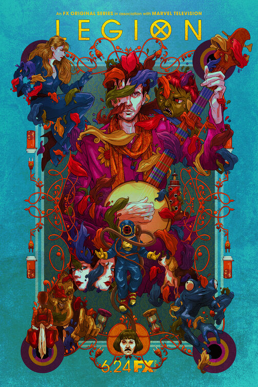 1000 piece jigsaw puzzle for tv poster: Legion, ver5