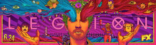 1000 piece jigsaw puzzle for tv poster: Legion, ver6