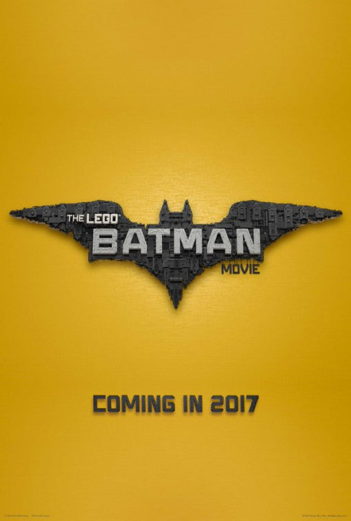 1000 piece jigsaw puzzle for the movie poster: The Lego Batman Movie (2017)