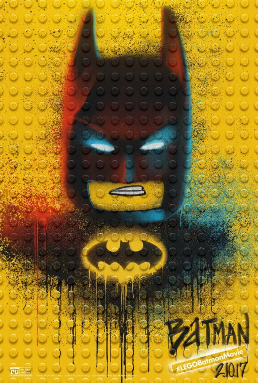 1000 piece jigsaw puzzle for the movie poster: The Lego Batman Movie (2017) ver12