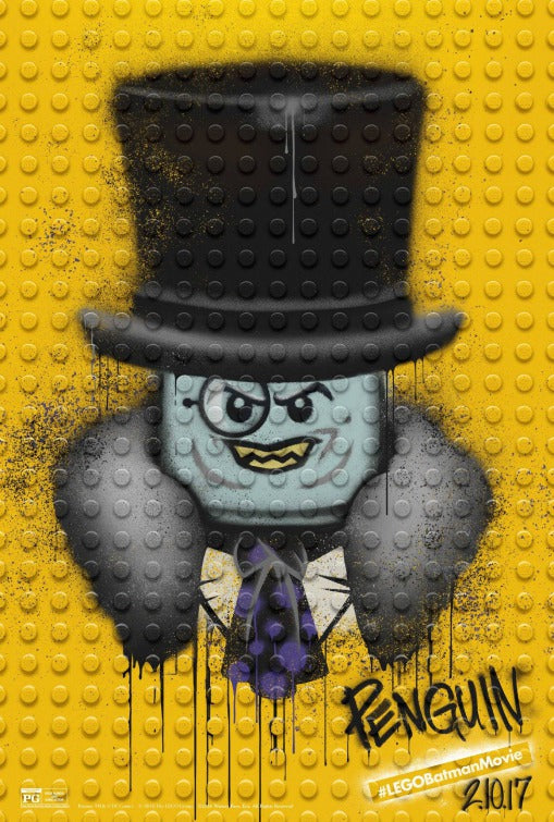 1000 piece jigsaw puzzle for the movie poster: The Lego Batman Movie (2017) ver19