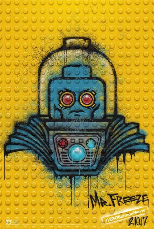 1000 piece jigsaw puzzle for the movie poster: The Lego Batman Movie (2017) ver21