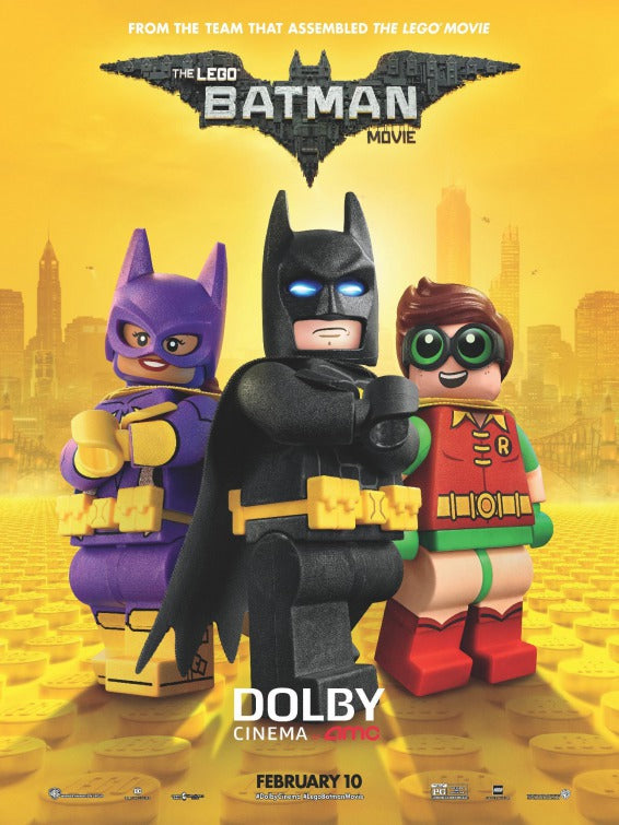 1000 piece jigsaw puzzle for the movie poster: The Lego Batman Movie (2017) ver26