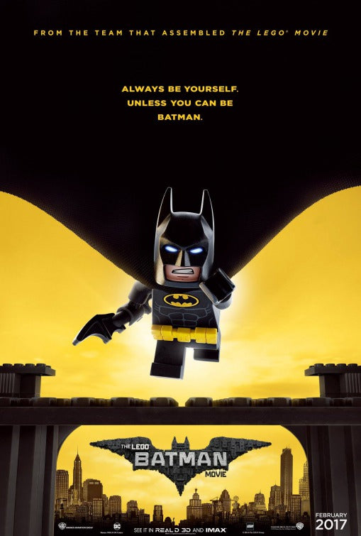 1000 piece jigsaw puzzle for the movie poster: The Lego Batman Movie (2017) ver3